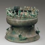 Jade Lotus Pendant Carved